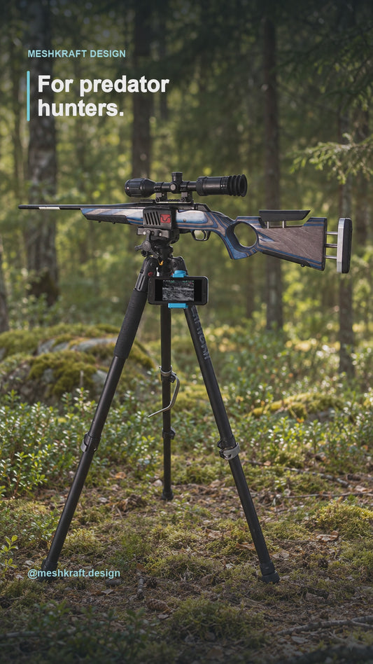 Adjustable Tripod Phone Holder – Compatible with BOG DeathGrip